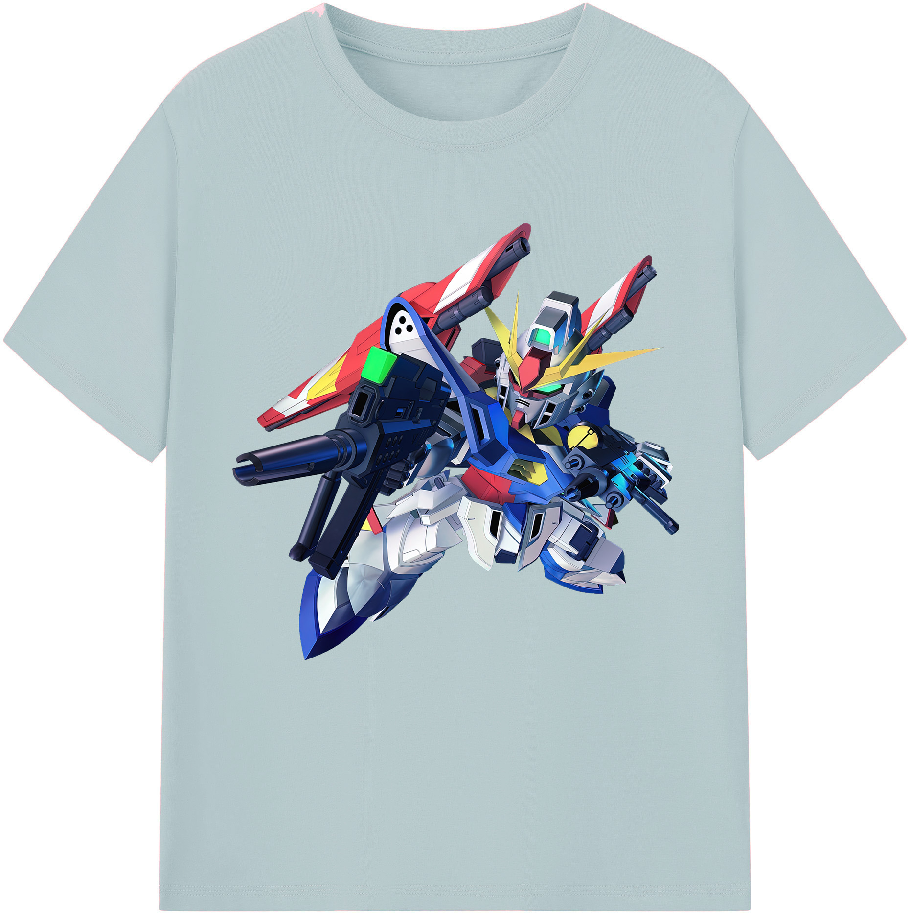 （画像用） 機動戦士ガンダム Mobile Suit Gundam 綿100％半袖Tシャツ（フロントプリント）